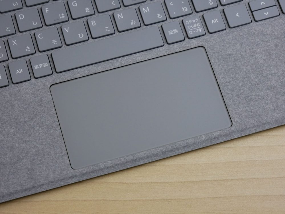 Surface Go用タイプカバーのタッチパッド