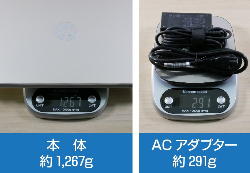 重さ測っているところ