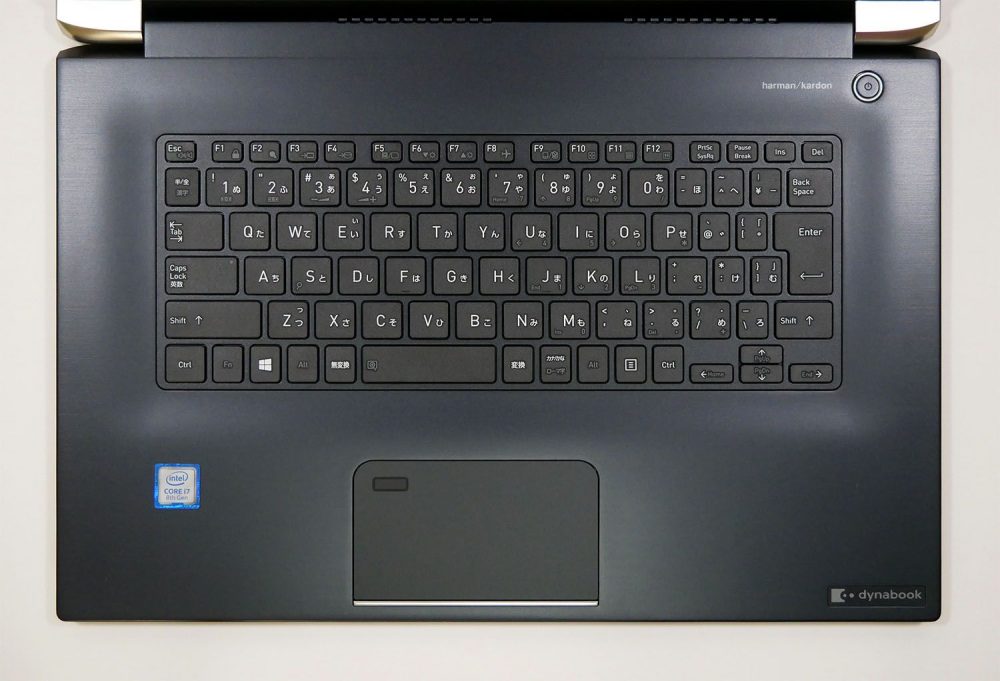 dynabook ZZ75のキーボード