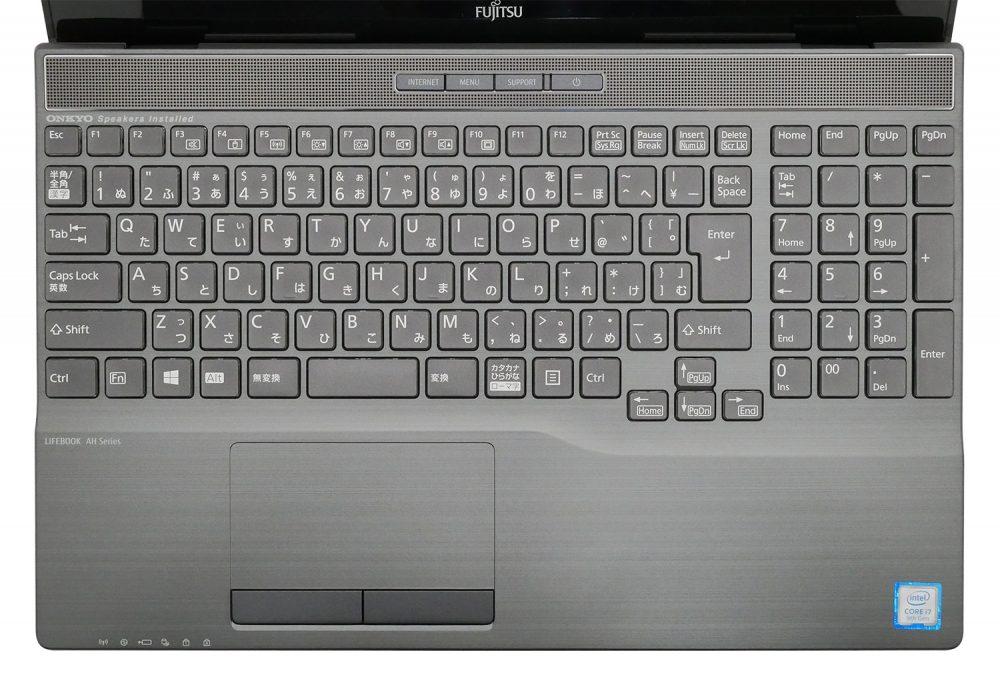 LIFEBOOK WA3/D3のキーボード