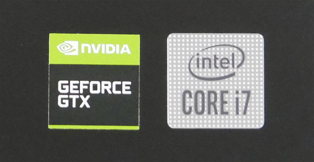 GTX 1650 Ti、Core i7-10750H搭載