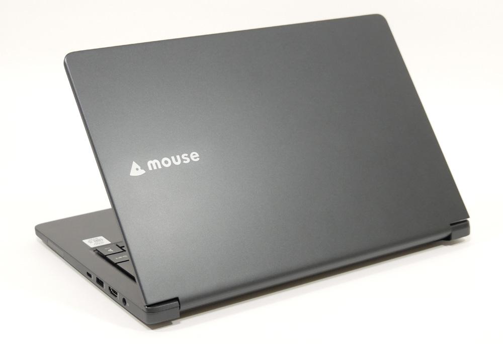 mouse X4-i5の外観 天板側から斜め上