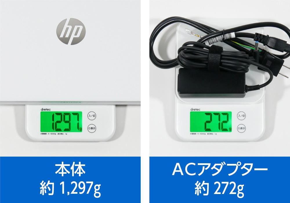 重さを測っているところ