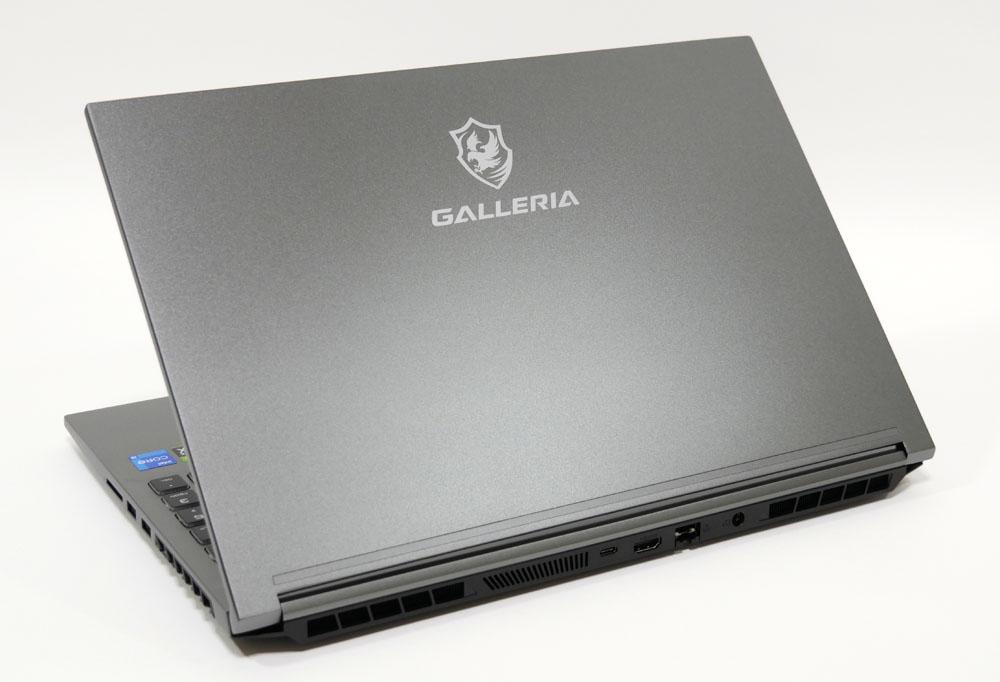 GALLERIA RL5C-R35Tの外観 天板側から斜め上