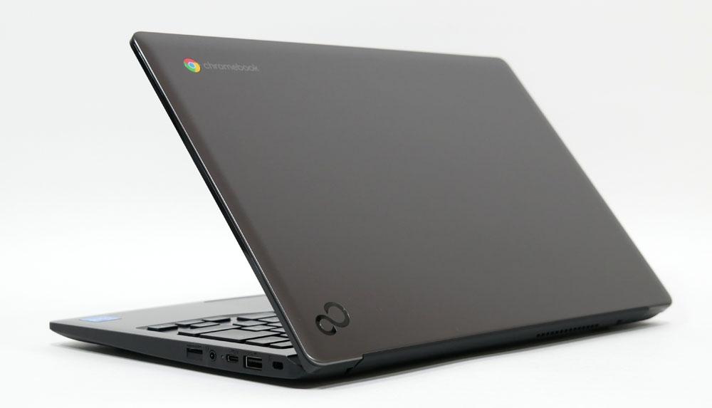 FMV Chromebook WM1/F3の外観 天板側から斜め上