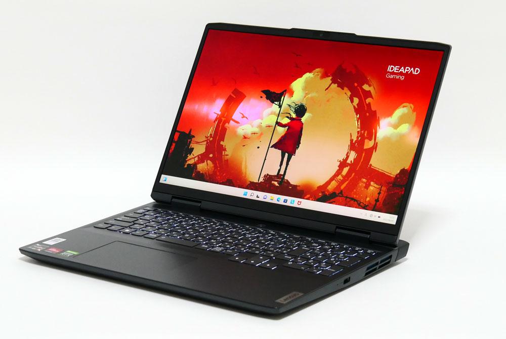 レノボ IdeaPad Gaming 370の外観　見映え