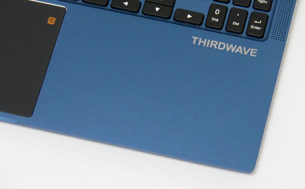  THIRDWAVE SA507iのパームレストのアップ