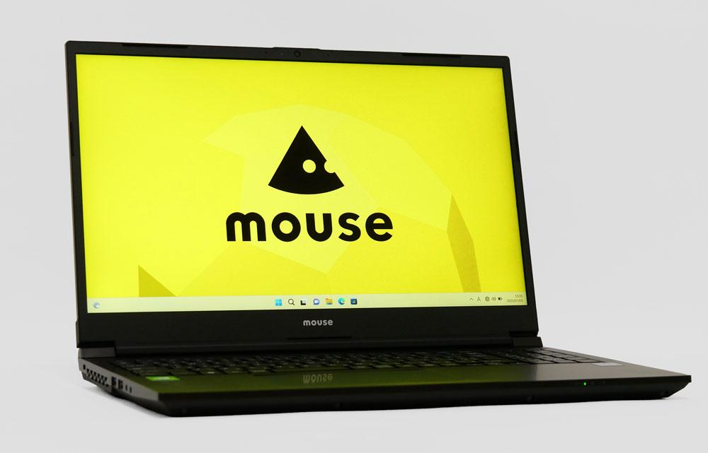 マウスコンピューター mouse K5-I7GM5BK-Aの外観　見映え