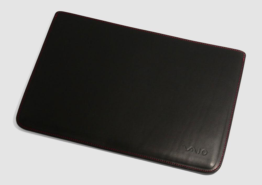 VAIO SX12専用 REDステッチ特別仕様レザーPCケース