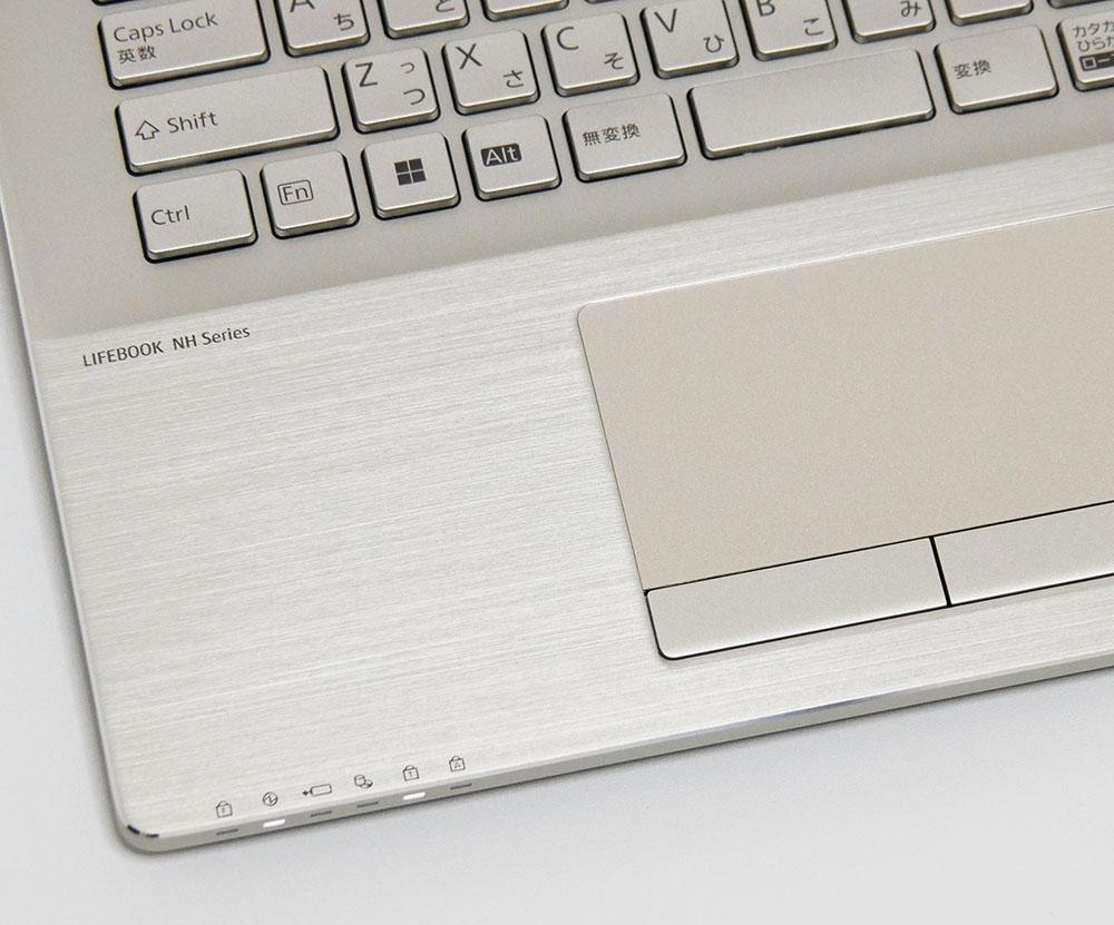 LIFEBOOK WN1/H1のダイヤモンドカット、プリズムクリアキー