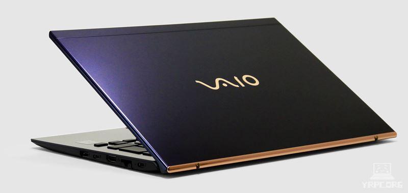 VAIO SX14 (2023年6月発売モデル)の外観 天板側