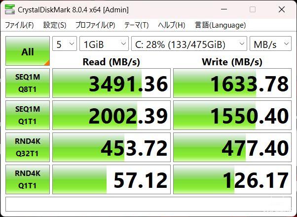 SSDのデータ転送速度