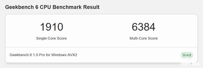 HP 14-emのGeekbench 6スコア