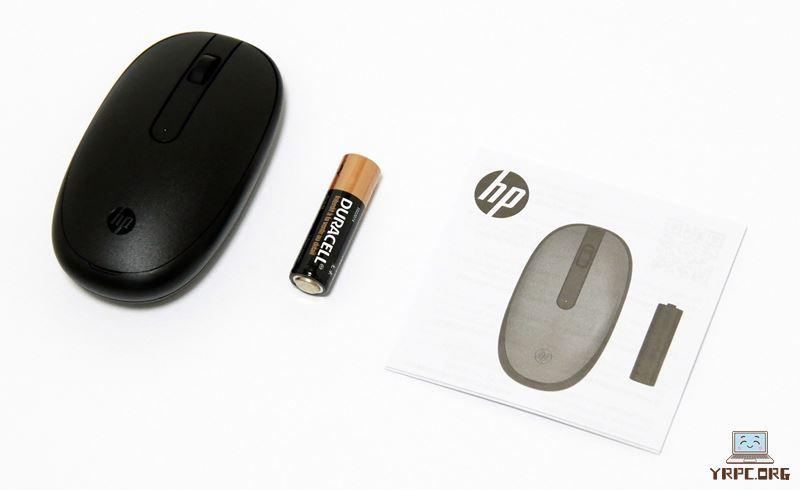 付属のHP 240 Bluetooth マウス（ブラック）