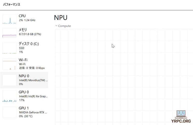 Surface Laptop Studio 2のNPU