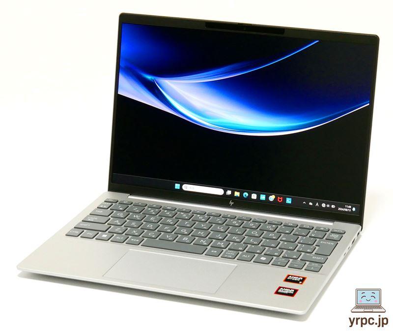 HP Pavilion Aero 13-bgの外観。斜め上から