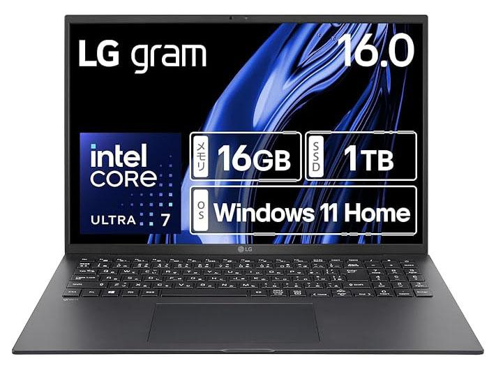 LG「gram（16型モデル）」