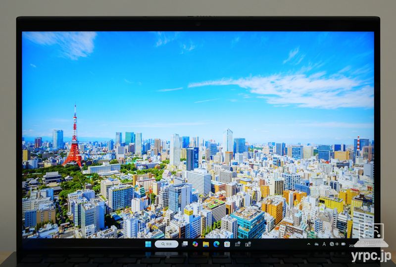 VAIO SX14-Rのディスプレイ正面