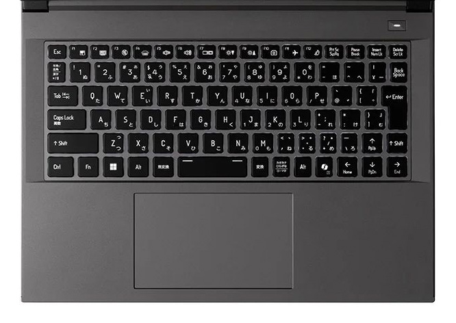 ドスパラ GALLERIA DL9R-IG-C4Aのキーボード