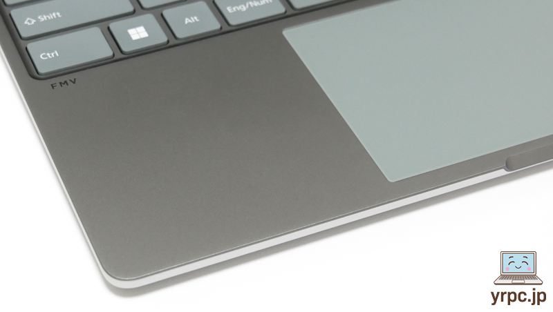 パームレストのアップ