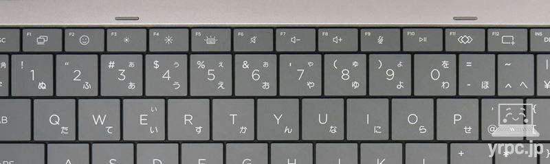 HP OmniBook X Flip 14-fmのFキー