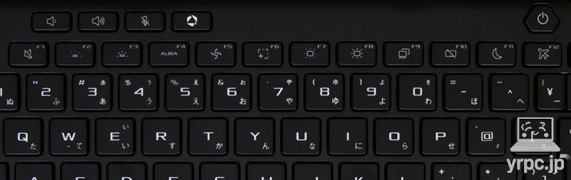 ASUS TUF Gaming A14 FA401UHのFキー