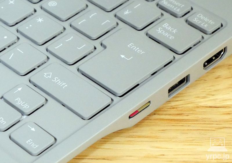 SDカードを挿しているところ