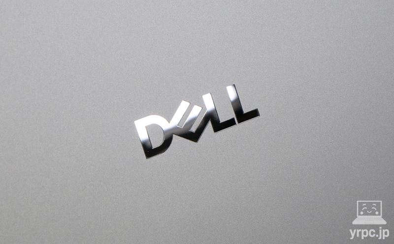 Dell 14 Premiumの天板ロゴのアップ