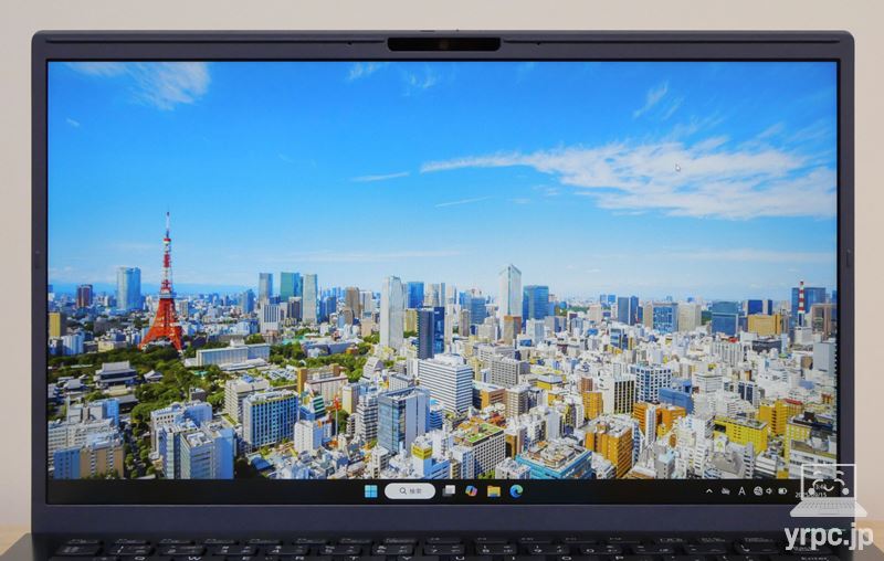 VAIO F14 (2025年6月発売モデル)のディスプレイ正面