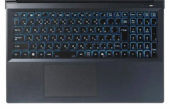 ドスパラ GALLERIA RL7C-R56-5Nのキーボード