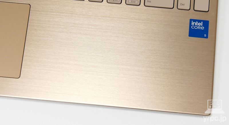 パームレストのアップ