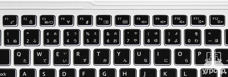 NEXTGEAR J6-A7G50WT-A（ホワイト）のFキー