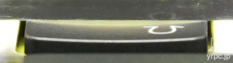 キートップのアップ