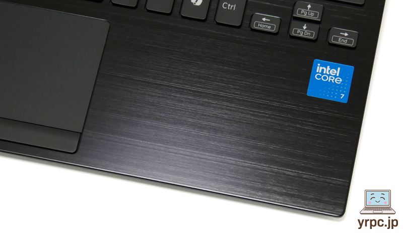 パームレストのアップ