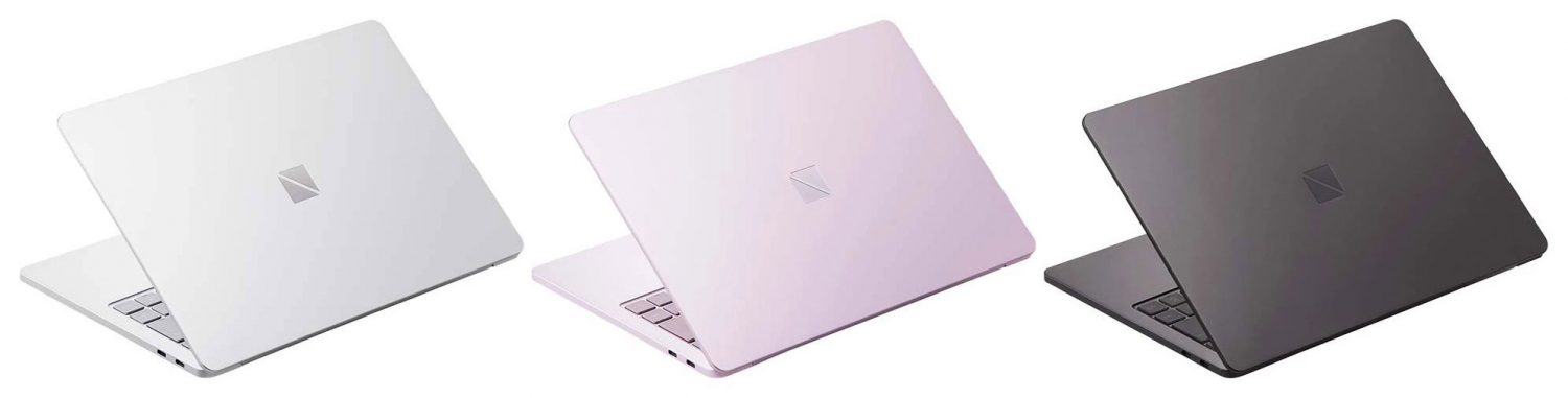 NEC「LAVIE SOL」のカラーバリエーション