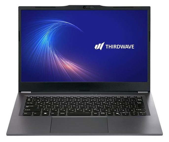 ドスパラ THIRDWAVE F-14BR5A メモリ16GB搭載モデルのディスプレイ