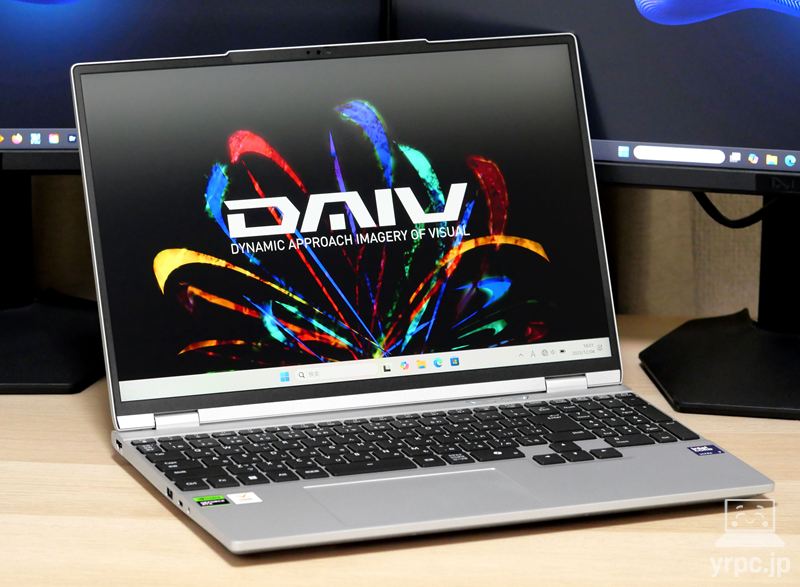 マウスコンピューター DAIV S5-I7G60SR-Aの外観 見映え