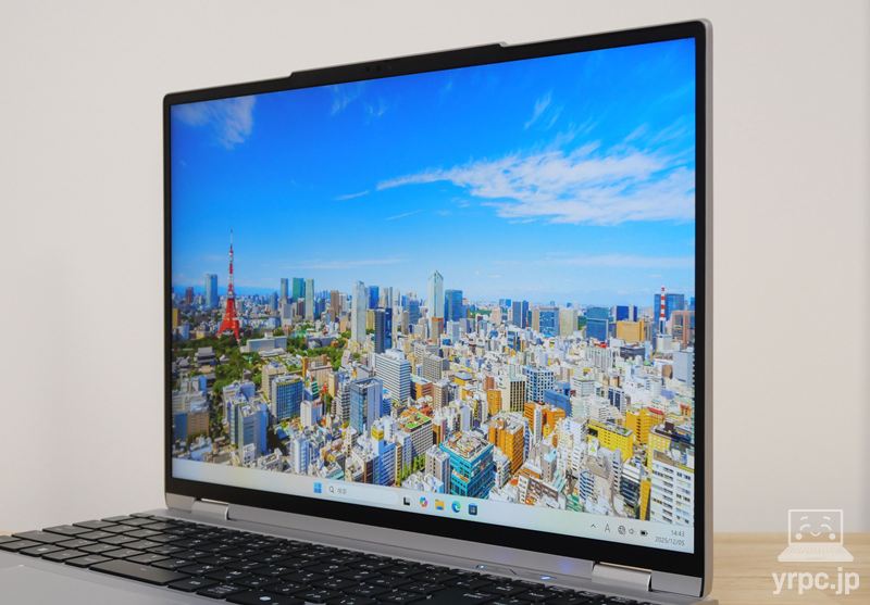 DAIV S5-I7G60SR-Aの視野角チェック 横から見たところ