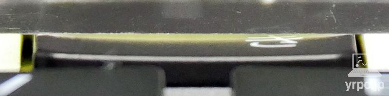 キートップのアップ