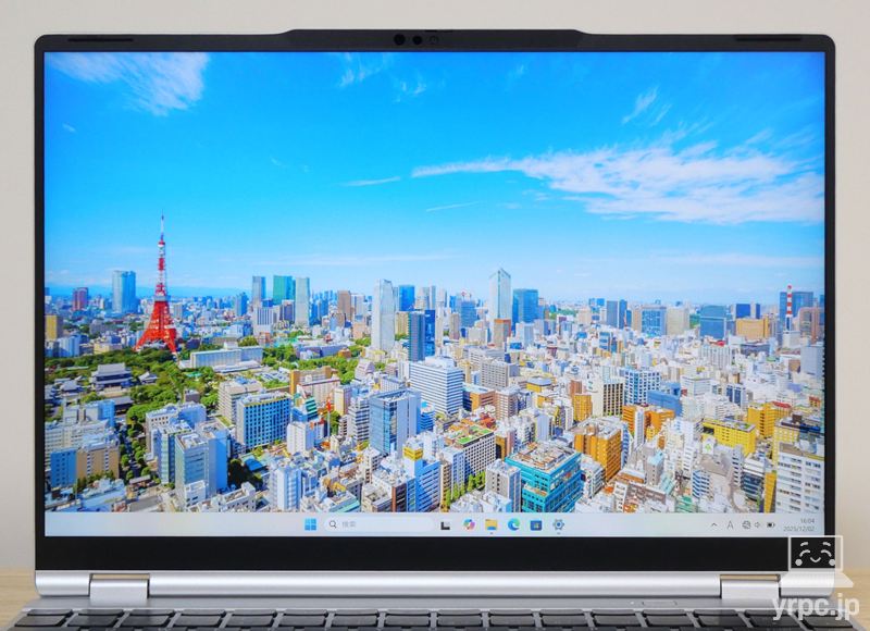 DAIV Z4-A9A01SR-Bのディスプレイ正面