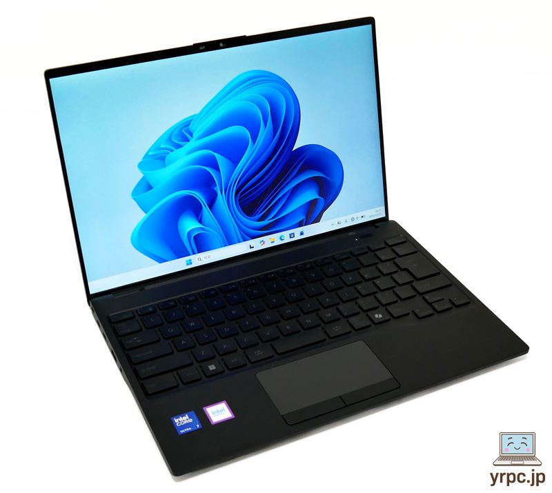 富士通 FMV WU5-K3の外観。斜め上から