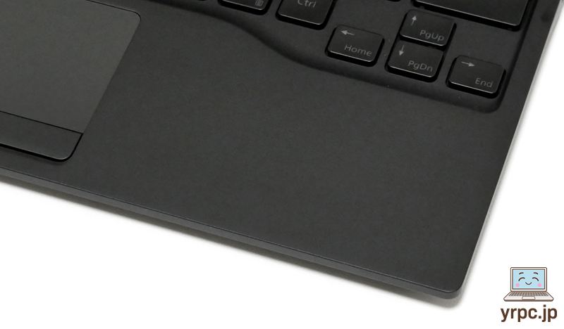 パームレストのアップ