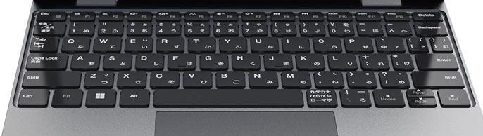 TENKU Note Proのキーボード
