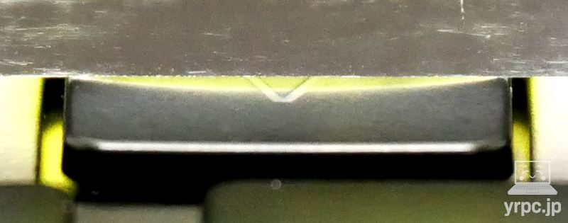 キートップのアップ