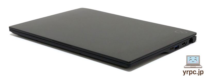 FMV WU6-L1を折りたたんだ様子：斜め上から