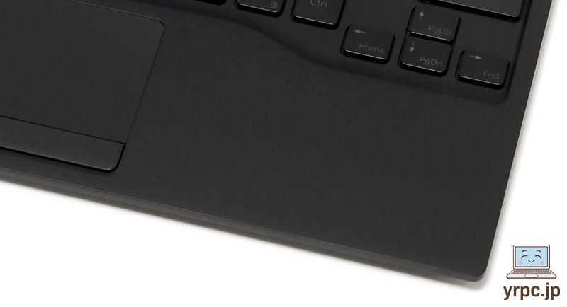 パームレストのアップ