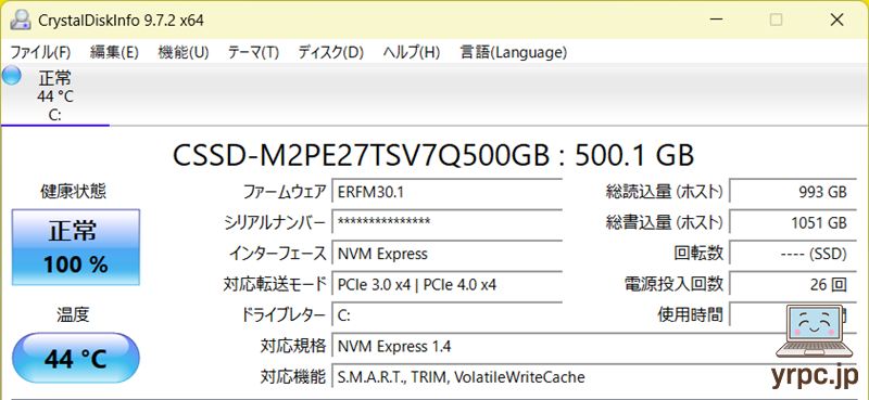 SSD情報