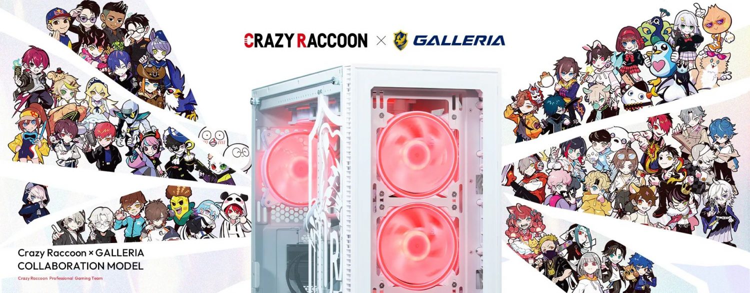GALLERIA Crazy Raccoon コラボモデルクーポン