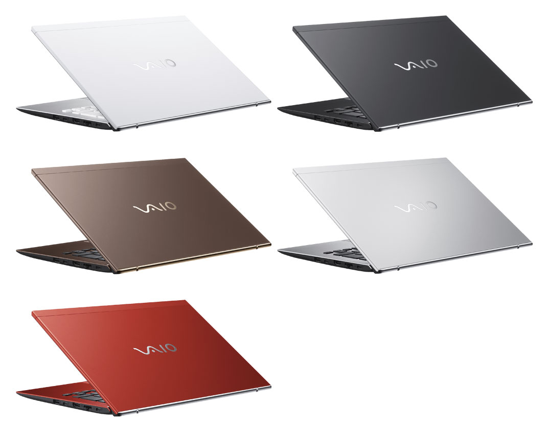 VAIO SX14のカラーバリエーション
