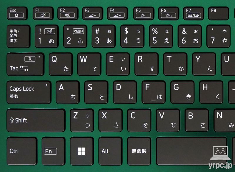キーボードの左側